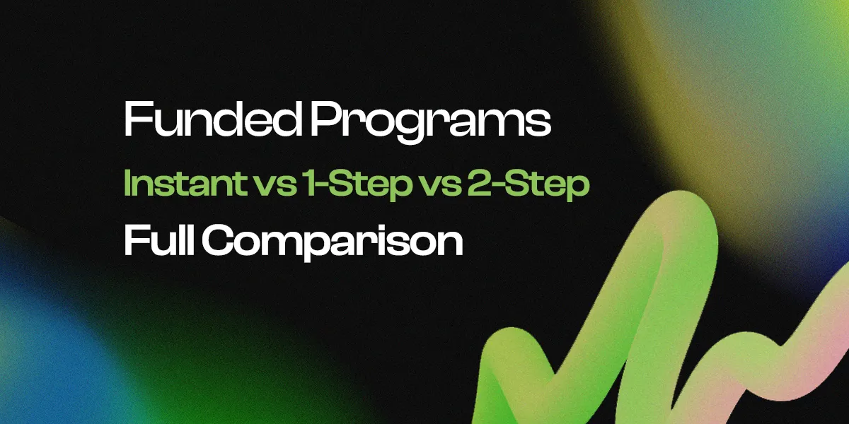Instant vs 1-Step vs 2-Step Funded Programs: Full Comparison